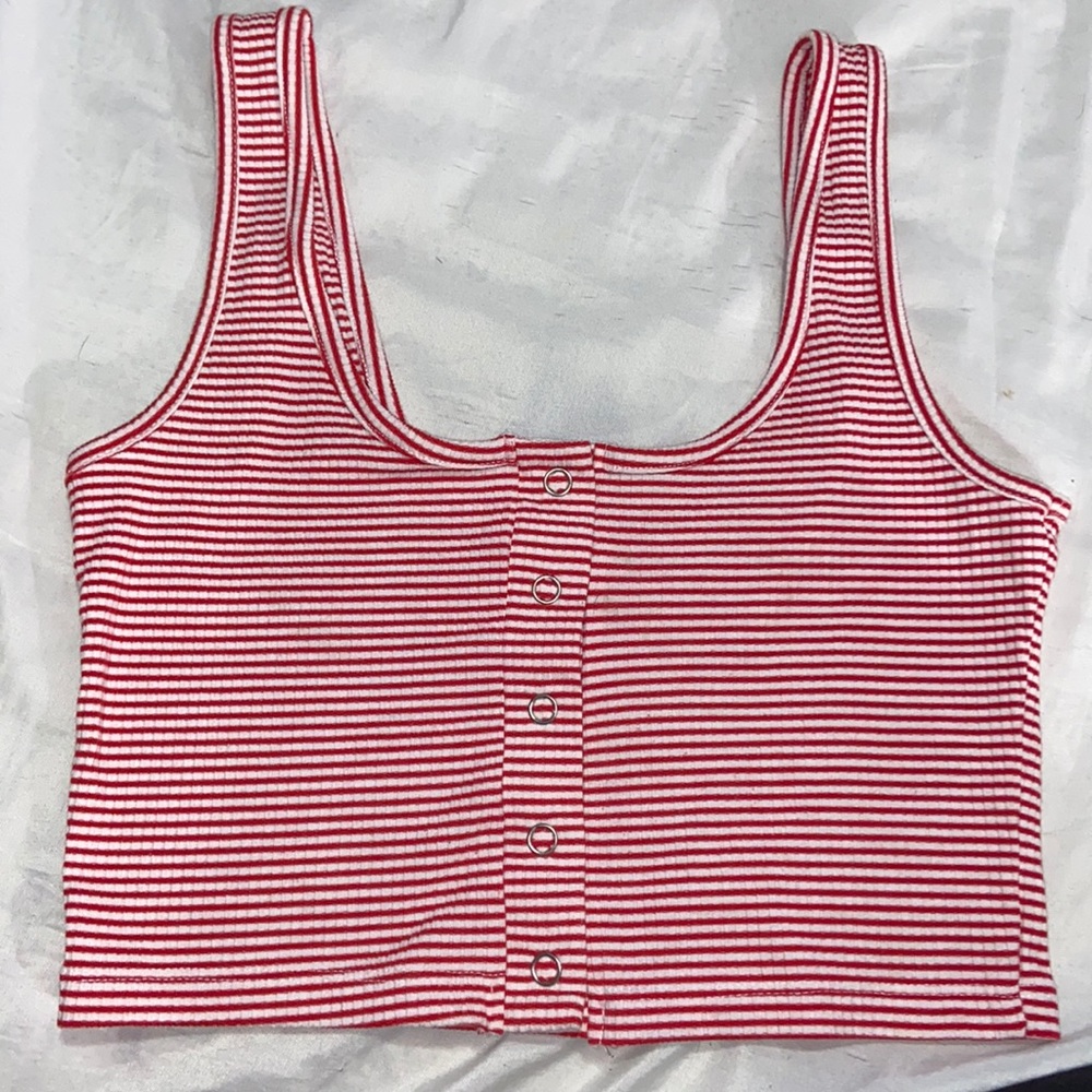Stripped crop top
